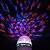 Led Disco Light Mini Party Lamp LED 3W Effect Rotating Decorative RGB Crystal Bulb For Festive Season