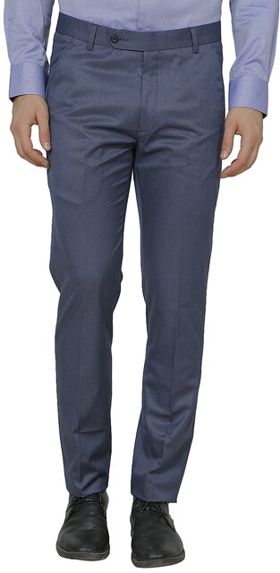 Buy La MODE Formal Mens Light Grey TrouserLA02026LGT0332 at Amazonin