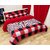 Home Furnishing 3D Printed Double Bedsheet with 2 Pillow Covers
