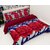 3D  Double Bedsheet With 2 Pillow Covers