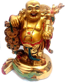 ReBuy Feng Shui Laughing Buddha Happyman With Money Bag Chinese Fengshui Buddha