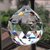 ReBuy Feng Shui Hanging Clear Crystal Ball ( Pre-Energized In Rock Salt ) 40mm