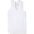 RUPA JON Men's White Cotton Vest (Pack of 3)