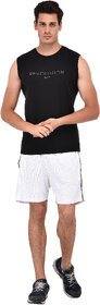 White Shorts for Men's by Fashion 7