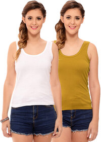 Hothy Womens's Multi Color Camisole (Pack of 2)