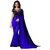 Bhuwal Fashion Blue Faux Georgette Embroidered Saree