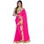 Bhuwal Fashion Pink Chiffon Saree