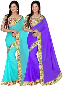 Bhuwal Fashion Multicoloured Bhagalpuri Silk Saree Combos