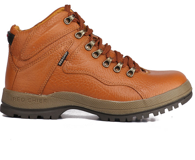 Buy Red Chief Tan Men High Ankle Outdoor Casual Leather Shoes RC2506 107 Online 3036 from ShopClues