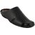 Lavista Men's Black Synthetic Leather Half-Shoe