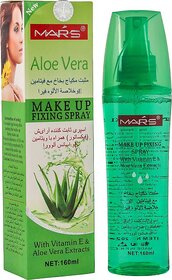 Mars Longlasting Make Up Fixer Alovera Primer - 160 ml  (aloe green)