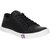 NYN Men's Black Synthetic Leather Casual Sneakers