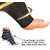 DALUCI All-Day Compression Socks for Plantar Fasciitis Pain relief Ankle Support (1 Pair) (Large)