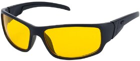 Fair-X Yellow UV Protection Wrap-around Sunglasses