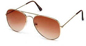 Fair-X Brown UV Protection Aviator Sunglasses