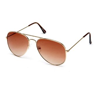 Fair-X Brown UV Protection Aviator Sunglasses