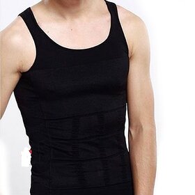 Slim N Lift Slimming Vest Tummy Tucker Inner Wear For Men (Black)