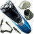 Washable Rechargeable Triple Bladed Hair Shaver with Trimmer Clipper for Men 53