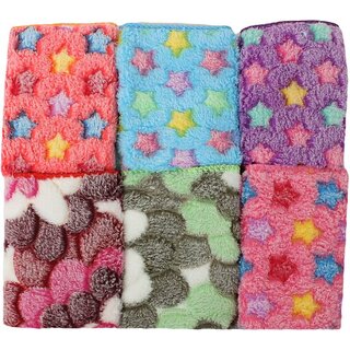 Angel homes pack of 12 cotton face towel (S23)