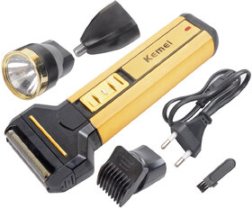 Rechargeable Double Bladed Hair Shaver with Trimmer Clipper for Men 79