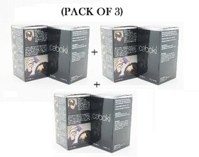 Caboki Hair Building Fibers 25Gm  Pack Of 3 Black -Best Seller Best Quality At Best Rate