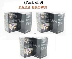 Caboki Hair Building Fibers 25Gm  Pack Of 3 Dark Brown -Best Seller Best Quality At Best Rate