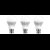 LNVO 7 Watt LED Bulbs Pack of 3 , Cool Day Light