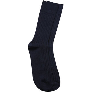 Bonjour Mens Woolen Rib Design Dark Colour Socks In 4 Colours