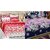 Beautiful floral 3d combo cotton 2 double bedsheet with 4 pillow cover(3dbs0114)