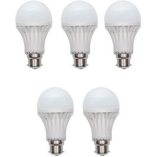 7 Watt White Led Bulb (set Of 5)