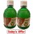 Farm Naturelle-Herbal Concentrated (Extra Fiber) Aloevera Juice Pack of 2 (Tasty and Fibrous) 400 Ml x 2 bottles