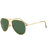 Royal Son Aviator Sunglasses For Men And Women (RS0037AV|58|Green Lens)