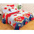 Angel Home Premium Quality 3D Fleece Double Bedsheet Set Velentine Flower