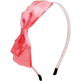Fayon Contemporary Statement  Pink Bow Hair Band