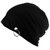 Slouchy beanie cap with ring (P021)