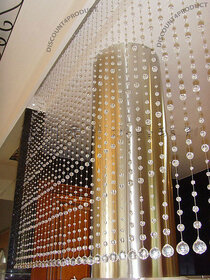 Discount4product Crystal Acrylic 20 string Curtain Home Decoration