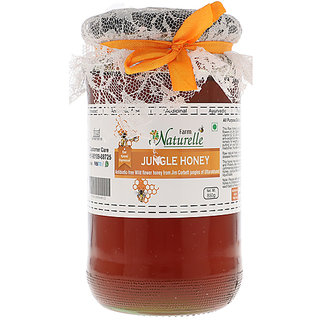 Farm Naturelle-Pure Raw Natural Unheated Unprocessed Forest /Jungle Flower Honey-815 Gms
