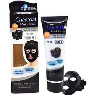 Charcoal Anti-Acne & Pimples/Blemishes Unisex Mask Cream For All Skin Types (130 gm)