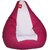 Comfy Bean Bag PINK WHITE L SIZE Without Fillers - Cover Only