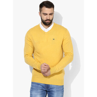 Buy Red Tape Men Yellow Sweaters Online 1299 from ShopClues