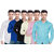 Spain Stylees Men's Multicolor Regular Fit Casual Shirt (Pack Of 6)