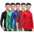 Spain Stylees Men's Multicolor Regular Fit Casual Shirt (Pack Of 5)