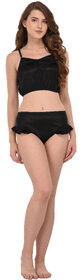 You Forever Black Lingerie Set