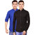 Spain Stylees Men's Multicolor Regular Fit Casual Shirt (Pack Of 2)