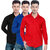 Spain Stylees Men's Multicolor Regular Fit Casual Shirt (Pack Of 3)