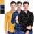 Pack of 3 Spain Style Multicolor Regular Fit Shirt For Men
