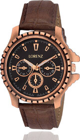 Lorenz 1054A Copper Case Dummy Chrono Analog Watch For Men (Bestseller)