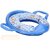 Cushioned Potty Training Seat With Handles For Baby - Blue