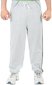 Ketex Men Grey Hosiery Trackpants
