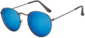 Fair-X Blue Panto Sunglasses ( R1152 )